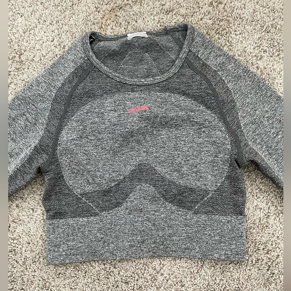 Gymshark Gray Workout Top